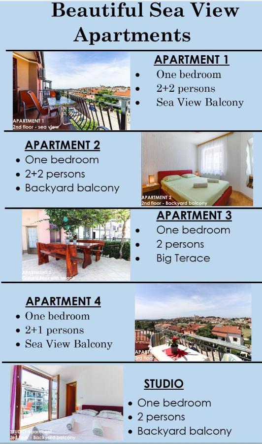 Beautiful Sea View Apartments - Niko Ceko 弗尔萨尔 外观 照片